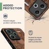 Etui Kwmobile do Xiaomi Redmi Note 13 Pro Plus 5G, brązowe, drewno/silikon, KWM000020KL003C