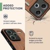 Etui Kwmobile do Xiaomi Redmi Note 13 Pro Plus 5G, brązowe, drewno/silikon, KWM000020KL004C