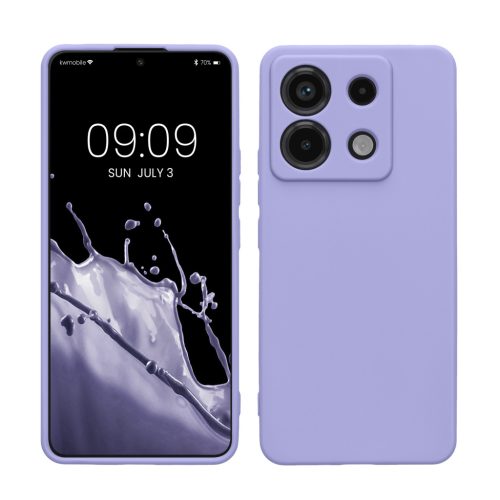 Etui Kwmobile do Xiaomi Redmi Note 13 Pro 5G, niebieskie, silikonowe, KWM000020LD011C