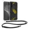 Etui Kwmobile ze smyczą do Samsung Galaxy A15 5G, wielokolorowe, silikonowe, KWM000021RK002C