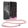 Etui Kwmobile ze smyczą do Samsung Galaxy S23 FE, wielokolorowe, silikonowe, KWM000021RO001C
