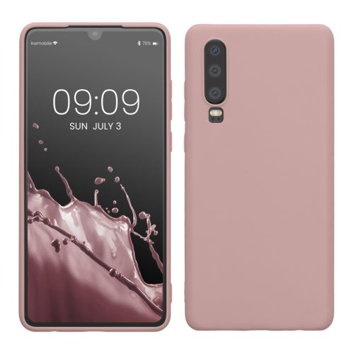 Etui Kwmobile do Huawei P30, fioletowe, silikonowe, KWM000009MF020C