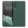 Etui Kwmobile do Huawei P30, zielone, silikonowe, KWM000009MF021C