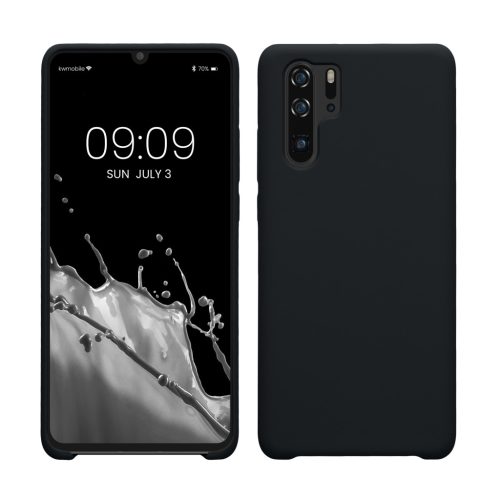 Etui Kwmobile do Huawei P30 Pro, ciemnoniebieskie, silikonowe, KWM000009MK038C