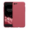Etui Kwmobile do Apple iPhone SE (2022)/iPhone SE (2020)/iPhone 8, ciemnoróżowe, silikonowe, KWM0000083F050C