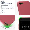 Etui Kwmobile do Apple iPhone SE (2022)/iPhone SE (2020)/iPhone 8, ciemnoróżowe, silikonowe, KWM0000083F050C