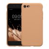Etui Kwmobile do Apple iPhone SE (2022)/iPhone SE (2020)/iPhone 8, kremowe, silikonowe, KWM0000083F052C