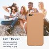 Etui Kwmobile do Apple iPhone SE (2022)/iPhone SE (2020)/iPhone 8, kremowe, silikonowe, KWM0000083F052C