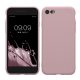 Etui Kwmobile do Apple iPhone SE (2022)/iPhone SE (2020)/iPhone 8, jasnofioletowe, silikonowe, KWM0000083F055C