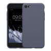Etui Kwmobile do Apple iPhone SE (2022)/iPhone SE (2020)/iPhone 8, szare, silikonowe, KWM0000083F056C