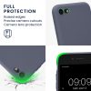 Etui Kwmobile do Apple iPhone SE (2022)/iPhone SE (2020)/iPhone 8, szare, silikonowe, KWM0000083F056C