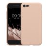 Etui Kwmobile do Apple iPhone SE (2022)/iPhone SE (2020)/iPhone 8, kremowe, silikonowe, KWM0000083F057C