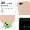 Etui Kwmobile do Apple iPhone SE (2022)/iPhone SE (2020)/iPhone 8, kremowe, silikonowe, KWM0000083F057C