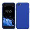 Etui Kwmobile do Apple iPhone SE (2022)/iPhone SE (2020)/iPhone 8, niebieskie, silikonowe, KWM0000083F059C