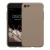 Etui Kwmobile do Apple iPhone SE (2022)/iPhone SE (2020)/iPhone 8, beżowe, silikonowe, KWM0000083F060C