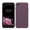 Etui Kwmobile do Apple iPhone SE (2022)/iPhone SE (2020)/iPhone 8, fioletowe, silikonowe, KWM0000083F061C