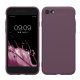 Etui Kwmobile do Apple iPhone SE (2022)/iPhone SE (2020)/iPhone 8, fioletowe, silikonowe, KWM0000083F061C