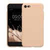 Etui Kwmobile do Apple iPhone SE (2022)/iPhone SE (2020)/iPhone 8, kremowe, silikonowe, KWM0000083F062C