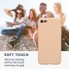 Etui Kwmobile do Apple iPhone SE (2022)/iPhone SE (2020)/iPhone 8, kremowe, silikonowe, KWM0000083F062C