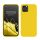 Etui Kwmobile do Apple iPhone 12/iPhone 12 Pro, żółte, silikonowe, KWM0000129A055C