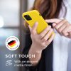 Etui Kwmobile do Apple iPhone 12/iPhone 12 Pro, żółte, silikonowe, KWM0000129A055C
