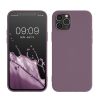 Etui Kwmobile do Apple iPhone 12/iPhone 12 Pro, fioletowe, silikonowe, KWM0000129A057C