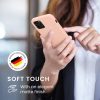 Etui Kwmobile do Apple iPhone 12/iPhone 12 Pro, kremowe, silikonowe, KWM0000129A058C