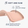 Etui Kwmobile do Apple iPhone 12/iPhone 12 Pro, kremowe, silikonowe, KWM0000129A058C