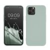 Etui Kwmobile do Apple iPhone 12/iPhone 12 Pro, zielone, silikonowe, KWM0000129A059C