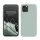 Etui Kwmobile do Apple iPhone 12/iPhone 12 Pro, zielone, silikonowe, KWM0000129A059C