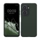Etui Kwmobile do Asus Zenfone 10/Zenfone 9, ciemnozielone, silikonowe, KWM0000171G008C