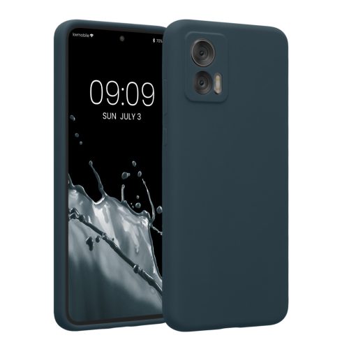 Etui Kwmobile do Motorola Edge 30 Neo, Ciemnozielone, Silikonowe, KWM000018PE011C