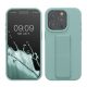 Etui Kwmobile do Apple iPhone 15 Pro, jasnozielone, silikonowe, KWM000020EK003C