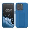 Etui Kwmobile do Apple iPhone 15 Pro, niebieskie, silikonowe, KWM000020EK006C