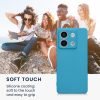 Etui Kwmobile do Xiaomi Redmi Note 13, niebieskie, silikonowe, KWM000020LK004C