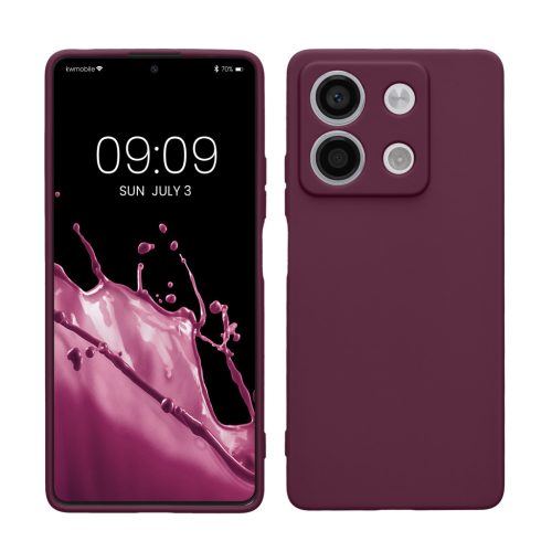 Etui Kwmobile do Xiaomi Redmi Note 13, Fioletowe, Silikonowe, KWM000020LK005C