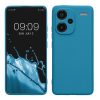 Etui Kwmobile do Xiaomi Redmi Note 13 Pro Plus 5G, niebieskie, silikonowe, KWM000020OF005C