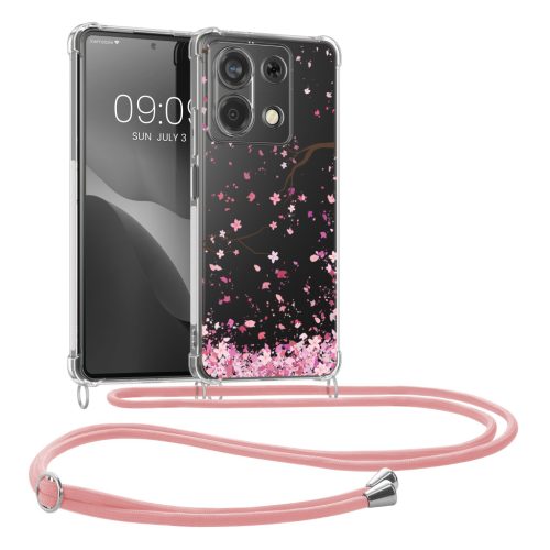 Etui Kwmobile ze smyczą do Xiaomi Redmi Note 13, wielokolorowe, silikonowe, KWM000020OI001C