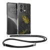 Etui Kwmobile ze smyczą do Xiaomi Redmi Note 13, wielokolorowe, silikonowe, KWM000020OI002C