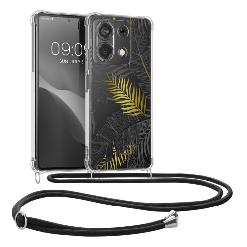 Etui Kwmobile ze smyczą do Xiaomi Redmi Note 13, wielokolorowe, silikonowe, KWM000020OI002C