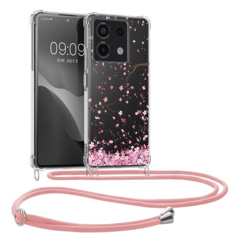 Etui Kwmobile ze smyczą do Xiaomi Redmi Note 13, wielokolorowe, silikonowe, KWM000020OJ001C