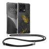 Etui Kwmobile ze smyczą do Xiaomi Redmi Note 13, wielokolorowe, silikonowe, KWM000020OJ002C