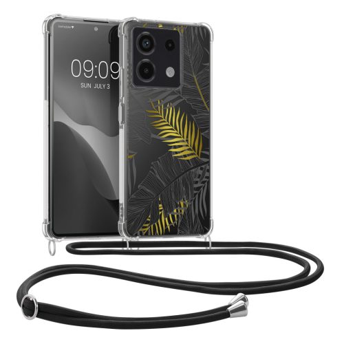 Etui Kwmobile ze smyczą do Xiaomi Redmi Note 13, wielokolorowe, silikonowe, KWM000020OJ002C
