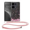 Etui Kwmobile ze smyczą do Xiaomi Redmi Note 13 Pro, wielokolorowe, silikonowe, KWM000020OK001C
