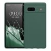 Etui Kwmobile do Google Pixel 7a, zielone, silikonowe, KWM000019YF029C