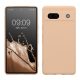 Etui Kwmobile do Google Pixel 7a, kremowe, silikonowe, KWM000019YF030C