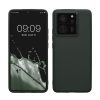 Etui Kwmobile do Xiaomi 13T/13T Pro, ciemnozielone, silikonowe, KWM000020IV007C