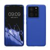 Etui Kwmobile do Xiaomi 13T/13T Pro, niebieskie, silikonowe, KWM000020IV008C
