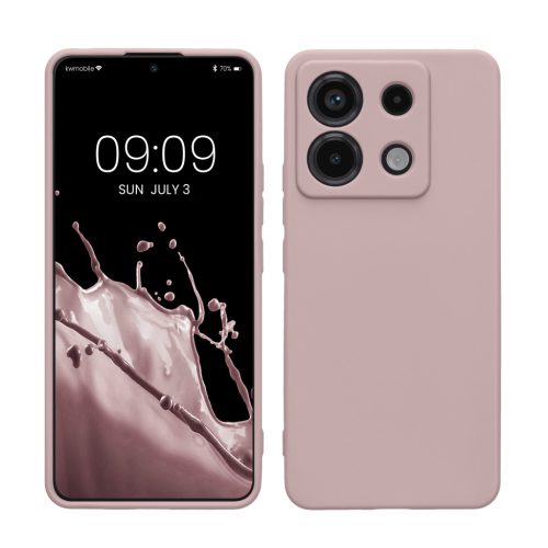 Etui Kwmobile do Xiaomi Redmi Note 13 Pro 5G, fioletowe, silikonowe, KWM000020LD015C