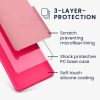 Etui Kwmobile do Xiaomi Redmi Note 13 Pro 5G, różowe, silikonowe, KWM000020LF006C